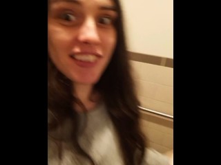 Pissing and farting public restroom fart pee anal anus peeing farts PinkMoonLust onlyfans