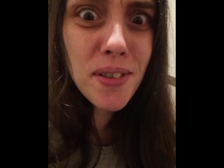 Pissing and farting public restroom fart pee anal anus peeing farts PinkMoonLust onlyfans