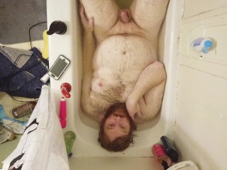 Little ABDL Bath Sexy Bath Time Soapy Bliss Foxy Peg My Ass!