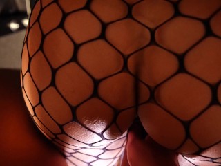 Amateur Fucking In Fishnet After A Gym Workout