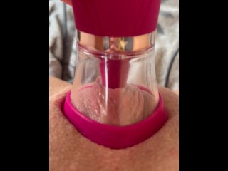 WHO CAN LICK MY PUSSY LIKE THIS TOY DOES??