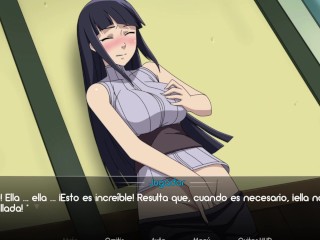 Espiando a Hinata mientras se masturba en el trabajo - Entrenamientos con Hinata -  Kunoichi Trainer