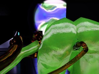 Slime girl vs Her Alien pet (No Audio)