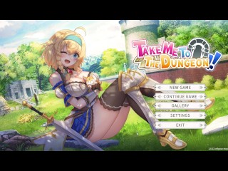 Cute Blonde girl is your wife - Take me to the Dungeon - Gameplay