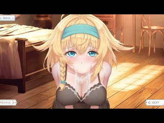 Cute Blonde girl is your wife - Take me to the Dungeon - Gameplay