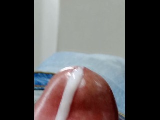 Close up masturbating