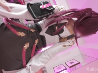 ❤✨【aliceholic13】Honkai:Star Rail Kafka Cosplaying femdom raw sex creampie video.