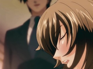 Horny Girl with Hairy Pussy and Provocative Dress Likes to do Paizuri