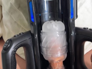 Leten new machine🌟COCK Milked by Fleshlight Quickshot Launch//