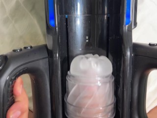 Leten new machine🌟COCK Milked by Fleshlight Quickshot Launch//