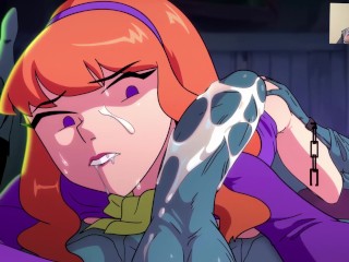 Scooby Doo Daphne and Velma Hard Monster Fuck in 4K