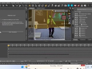 How to make a dance animation in Daz Studio using Filament PBR