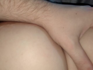 Home Alone in Bed with Stepbrother, Horny and Made Him Touch My Hot Body