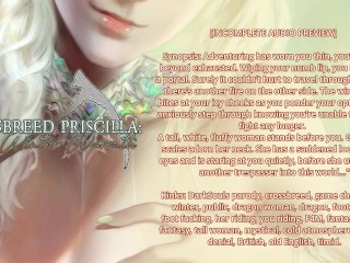 [18+ Audio Story] Crossbreed Priscilla - Her Winter Warmth (FREE EXTENDED PREVIEW!)