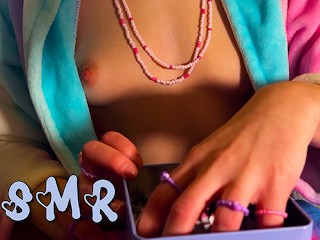 ASMR Topless Puzzle Rummaging #2 (short version)