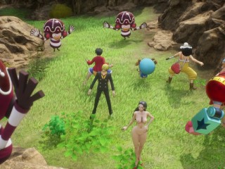 One Piece Odyssey Nude Mod Installed Game Play [part 02] Porn game play [18+] Sex game