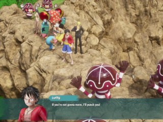 One Piece Odyssey Nude Mod Installed Game Play [part 02] Porn game play [18+] Sex game