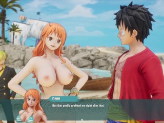 One Piece Odyssey Nude Mod Installed Game Play [part 03] Porn game play [18+] Sex game