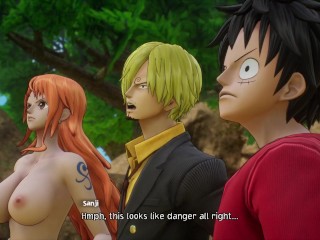 One Piece Odyssey Nude Mod Installed Game Play [part 03] Porn game play [18+] Sex game