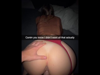 college teen gets fucked by best friend on snapchat