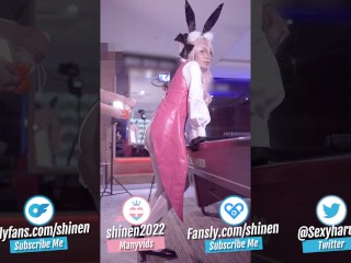 【Fate】✨Cosplay Sex with Tamamo, Sexy FGO Ladyboy Cosplayer get Fucked, Crossdresser trans Hentai 12