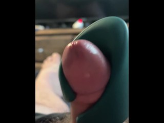 Hands free cum with Lovense Gush