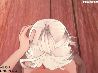 Zooey form Granblue Fantasy gives you a pleasant evening - Hentai