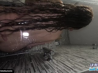 my brother in law gives me a gift in exchange for a fuck in the shower AMATEUR HOT