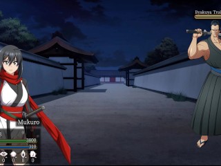 Samurai vandalism: a petite blondie vs steel ninjas