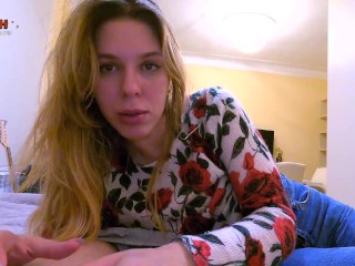 My Own Stepmom Helps Me To Cum