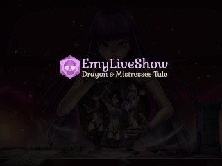 Hot Tabletop RPG themed hentai fantasy anime vn game: Dragon & Mistresses Tale from adult vtubers!