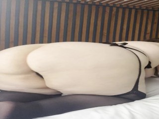 BBW Jenny love shakes her Easter ass