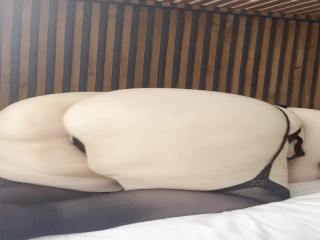 BBW Jenny love shakes her Easter ass