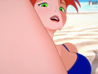 Grown Gwen Tennyson Bikini Fucking beach 1 Ben10 | Watch the full and FPOV on patreon: Fantasyking3