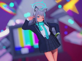 【MMD BlueArchive 4k/60fps】Sunaookami Shiroko (砂狼シロコ)《『ビビデバ (Bibbidiba) 星街すいせい (Hoshimachi Suisei)』》