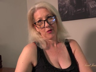 Aunt Judy's XXX - Busty Mature Boss Lady Mrs. Maggie Interviews You for a Job (POV)