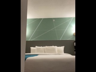 Alone in hotel room waiting to lose virginity