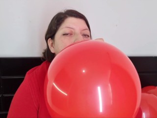 Inflating balloons