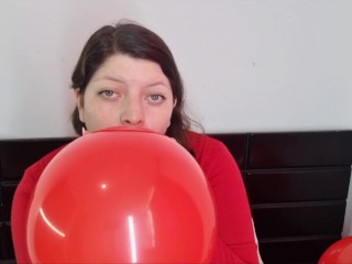 Inflating balloons