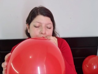 Inflating balloons