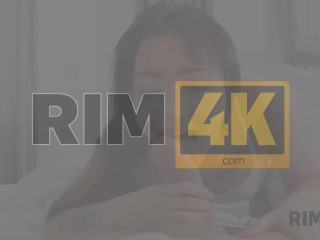 RIM4K. Unbelievable FFM threesome with ass licking foreplay by Czech stepsisters