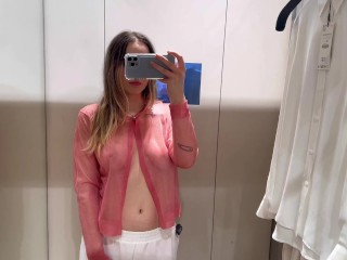 See Through Try On Haul Transparent Tops Try On Haul Clothes Try On Haul At The Mall