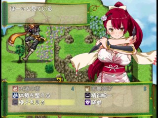 【くノ一椿(体験版)実況】爆乳女忍者RPGエロゲー。中出しされたりフェライラマチオ口内射精されたりおっぱい揉みまくられたりエロいことされまくり・・