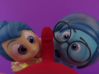 Inside Out 2 : Threesome Anger Joy Sadness Sex Scene