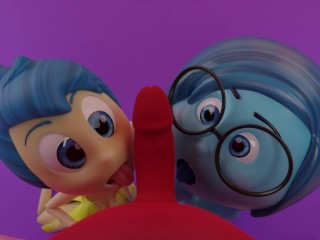 Inside Out 2 : Threesome Anger Joy Sadness Sex Scene