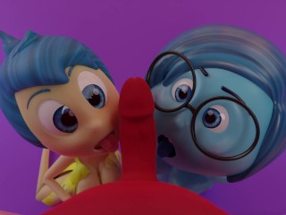 Inside Out 2 : Threesome Anger Joy Sadness Sex Scene