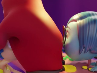 Inside Out 2 : Threesome Anger Joy Sadness Sex Scene