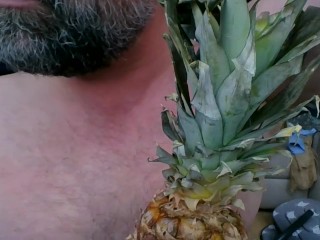 teasing with my toungue and getting strong erection