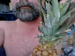 teasing with my toungue and getting strong erection