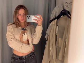 See through tops try on haul